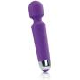 Tetris Multifunctional Wireless Therapeutic Wand Massager Vibration Waterproof Purple, 4.8 Ounce