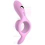 TPTPMAY Mini USB Vibranting Pennis Ring Delay Ejeculation Hard Male Massage Six Toy Couples
