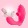 Qbyoop 10 Frequency Sucking Wand Massage, Wearable Perfect Clǐt-Oral Sucking VǐbRator Excited (Color : Pink)