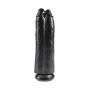Pipedream Products King Cock 11" Two Cocks One Hole, Black, 38.6 Lb