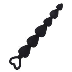 KIFDDSAZ Dî`Ld.ɔS 6 Pull Beads Silicone Pluģ Ánales Men and Women Appliances Handheld Body Massage Wand Waterproof
