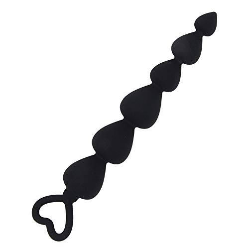 KIFDDSAZ Dî`Ld.ɔS 6 Pull Beads Silicone Pluģ Ánales Men and Women Appliances Handheld Body Massage Wand Waterproof