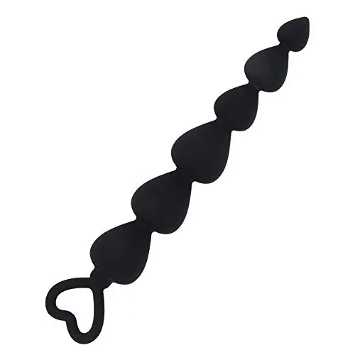 KIFDDSAZ Dî`Ld.ɔS 6 Pull Beads Silicone Pluģ Ánales Men and Women Appliances Handheld Body Massage Wand Waterproof KIFDDSAZ Dî`Ld.ɔS 6 Pull Beads Silicone Pluģ Ánales Men and Women Appliances Handheld Body Massage Wand Waterproof