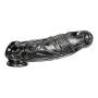 Penis Sleeve Reusable Condoms for Men Penis Enlargement Delay Ejacuation Trainer Penisring Condones Safer (D)