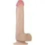 Adam & Eve - Adams Silicone Rechargeable 10 Function Thrust Dildo with Wireless Remote - Couples Sextoy - Beige