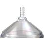 LeLuv Cylinder 2.5 inch Diameter by 12 inch Length Barbed Fitting for Vacuum Pump Z-Grip B-Grip T-Grip
