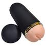 RESTART Emulational Realistic Top-level Male Masturbation Cup Penis Massager Adult Sex Toys Muti-speed Vibration Masturbator Pussy Stroker,USB Charged