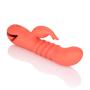 Calexotics California Dreaming Orange County Cutie Silicone Thrusting Rabbit Vibrator