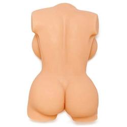 Japanese 3D Sex Love Doll Silicone Male Masturbator Torso Realistic Breast Pussy Ass Adult Toy with Vagina and Anal