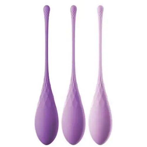 Pipedream Products Fantasy for Her Kegel Train-Her Set, Purple Pipedream Products Fantasy for Her Kegel Train-Her Set, Purple