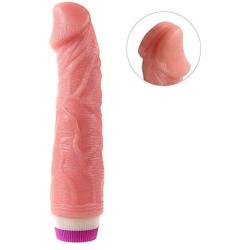 Romi 8" Soft Realistic Vibrating Dildo Penis - Multi Speed Vibrator - Sex Toy for Female