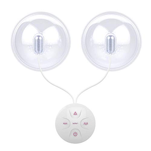 JIELUO Rechargeable Ni-pple Massager Breast Chest Stimulator Enhancer Toys Women ，with Retail Box 10 Speed ñípplè Modes Electric Pump Sucker