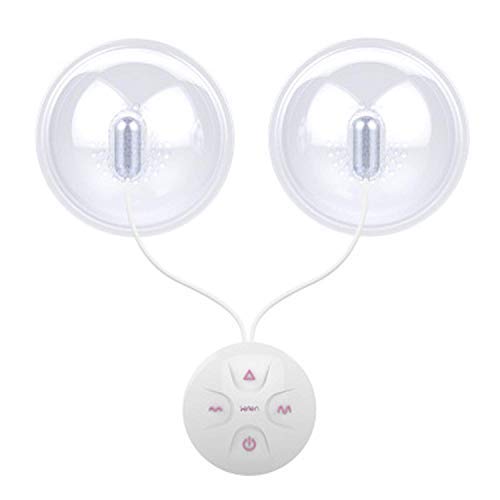 JIELUO Rechargeable Ni-pple Massager Breast Chest Stimulator Enhancer Toys Women ，with Retail Box 10 Speed ñípplè Modes Electric Pump Sucker