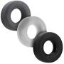 Hunkyjunk HUJ3 C-Ring 3-Pack - Tar/Ice/Stone
