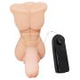 FENGXUWANG 5.1 inch Funny Toys Vibrate-Vibratòr for Women Couple with Strong Thrusting&Rotating Relax Massage Wand - He has Abdominal Muscles - (Improve Your Love Skills)