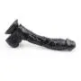 MXJYB Waterproof Silicone Material Lifelike Suction Cup Dî`ld.ɔs for Female Beginners(10inch) MXJYB (Color : Black)