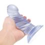 CHAODIAO 6.3-inch Real Feels Lifelike Sucker Tool peni high Quality PVC Material Massage Stick Luxury Gift (Color: Blue)
