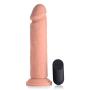 Curve Novelties Big Shot Vibrating Remote Control Silicone Dildo, 9 Inch