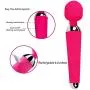USB Rechargeable,100% Waterproof and Quiet,Wireless & Travel Friendly,G-spot Sex Vibrator,Powerful Magic Wand Massager (Pink) USB Rechargeable,100% Waterproof and Quiet,Wireless & Travel Friendly,G-spot Sex Vibrator,Powerful Magic Wand Massager (Pink)