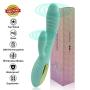 LED Wireless Waterproof Vibrator 10 Kinds of Silent Vibration Mode and USB Cable Charging is Safer and More Convenient for Bedroom, Patio, Garden, Yard, Parties, Wedding