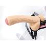 CLS Strong Base Sexy Toys Strápǒn Dǒngs Massage Wand for Women Couple-Flesh