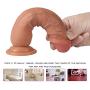 Labibing Lifelike Massager 7.28 inch Silicone Realistic & Safe Material Waterproof Toys with Hands-Free Suction Cup Labibing