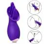 Clitorial Toy for Women, Mini Tongue Clit Vibrator with 10 Vibration Modes, Rechargeable Oral Nipple Stimulator Sex Toy for Women and Couples (Purple) Clitorial Toy for Women, Mini Tongue Clit Vibrator with 10 Vibration Modes, Rechargeable Oral Nipple Stimulator Sex Toy for Women and Couples (Purple)