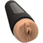 Doc Johnson Main Squeeze - Lela Star - Squeeze Plate for Precise Pressure - Twist End Cap to Control Suction - Discreet Premium Stroker - Male Masturbator, Vagina, Vanilla