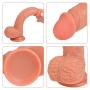 HAOZICH You Deserve to Have Lifelike Silica Gel Massager Clearance Soft Dîldɔ Silicone Rod Ladies Beginner Personal Portable Toy with Suction Cup Toys HAOZICH