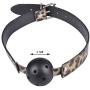 kanersty 10Pcs Faux Leather Leopard Police Handcuffs Bondage Kit Bundled Binding Sex Set