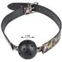 kanersty 10Pcs Faux Leather Leopard Police Handcuffs Bondage Kit Bundled Binding Sex Set