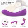 yibaixoo Rechargeable Silicone Vibrating Tongue Simulator Sucking Nipple Sucker Oral Women Toys Lifelike Toy for Woman Waterproof
