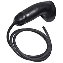 Master Series Realistic Latex Penis Sheath with Tube, 1 Count