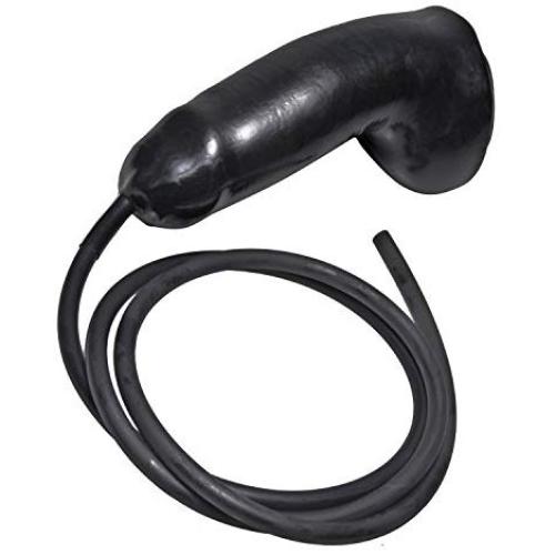 Master Series Realistic Latex Penis Sheath with Tube, 1 Count Master Series Realistic Latex Penis Sheath with Tube, 1 Count