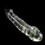 NewMaxer Large Glass Dildo Big Double Side Crystal Dildo Double Ended Penis Dildo Double Headed Dildo G-spot Stimulator Huge Anal Plug (11.8inch)