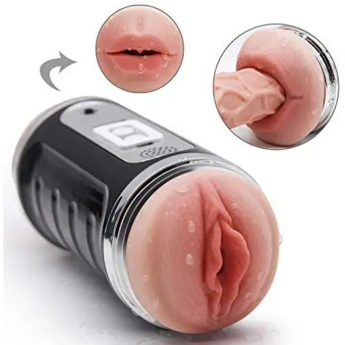 Automatical Piston Telescopic Rotation Handsfree Multi Modes Multi Speeds Sexual Moaning USB Rechargeable Sleeve Stroker Men Oral S%exy Sexy Underwear for Men