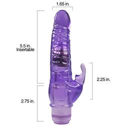 Rabbit Dildo Vibe G Spot and Clit Stimulation Multi Speed Vibrations for Orgasm