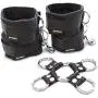 SPORTSHEETS - MANBOUND: 5-Piece Hog Tie and Cuffs, Customizable BDSM Playset for Couples