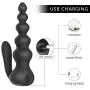 Risunpet Anal Vibrator Prostate Massager for Men,10 Speeds Silicone Rechargeable and Waterproof G-Spots Pull Beads Vaginal Sex Toy Butt Plug for Women, Prostate Spot Stimulator Adult Sex Toy Risunpet Anal Vibrator Prostate Massager for Men,10 Speeds Silicone Rechargeable and Waterproof G-Spots Pull Beads Vaginal Sex Toy Butt Plug for Women, Prostate Spot Stimulator Adult Sex Toy