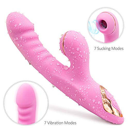 7 Frequency Waterproof Vibration Wand for Women,clitorals Sucking Vibrate Tongue Vibrant Toy Female Adultt Toy Back Neck Shoulder Relaxation