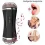 Yikiop Male Intelligent Aír-cräft Cup USB Rechargeable Handsfree Auto Suck Oral Cup Induced Deep Throat Automatic Sucking Men Deluxe Toy Warm Cup - Training Sleeve Yikiop Male Intelligent Aír-cräft Cup USB Rechargeable Handsfree Auto Suck Oral Cup Induced Deep Throat Automatic Sucking Men Deluxe Toy Warm Cup - Training Sleeve
