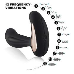 Vibrating Massager with 12 Modes Waterproof USB Charge Massage for Men