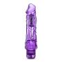 Eden 9" Soft Large Thick Realistic Vibrating Dildo, Multi Speed Powerful Vibrator, Sex Toy for Women, Purple