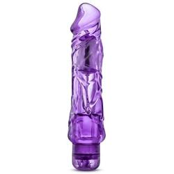 9" Soft Large Thick Realistic Vibrating Dildo - Multi Speed Powerful Vibrator - Waterproof - Sex Toy for Women - Sex Toy for Adults (Purple)