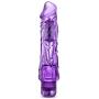 9" Soft Large Thick Realistic Vibrating Dildo - Multi Speed Powerful Vibrator - Waterproof - Sex Toy for Women - Sex Toy for Adults (Purple)