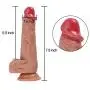 Rechargeable 7.9 inch Multiple Frequency Powerful Thrusting & Vibrating Waterproof Wand Body Relaxation Toy