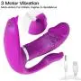 Invisible Rechargeable Cat Toy Remote Powerful Underwear Silent Panty Women 10 Frequency Adult Toy