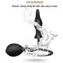 Enema Oversized Silicone Enema Bulb Explosion-Proof Design Clean Anal Silicone Rinse Men and Women