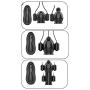 Male Masturbator Vibrators P-énis Head Exercise Stimulate Climatic S-ex Toys for Men Stamina Trainer T-Shirt,5 Vibrators
