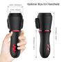 Male Vibrator Penis Training Cup with 10 Vibrating Modes - Adorime Male Masturbator Penis Trainer Stroker Toy for Men Erection & Sexual Endurance Prolonging